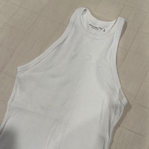 Abercrombie white body suit, size M